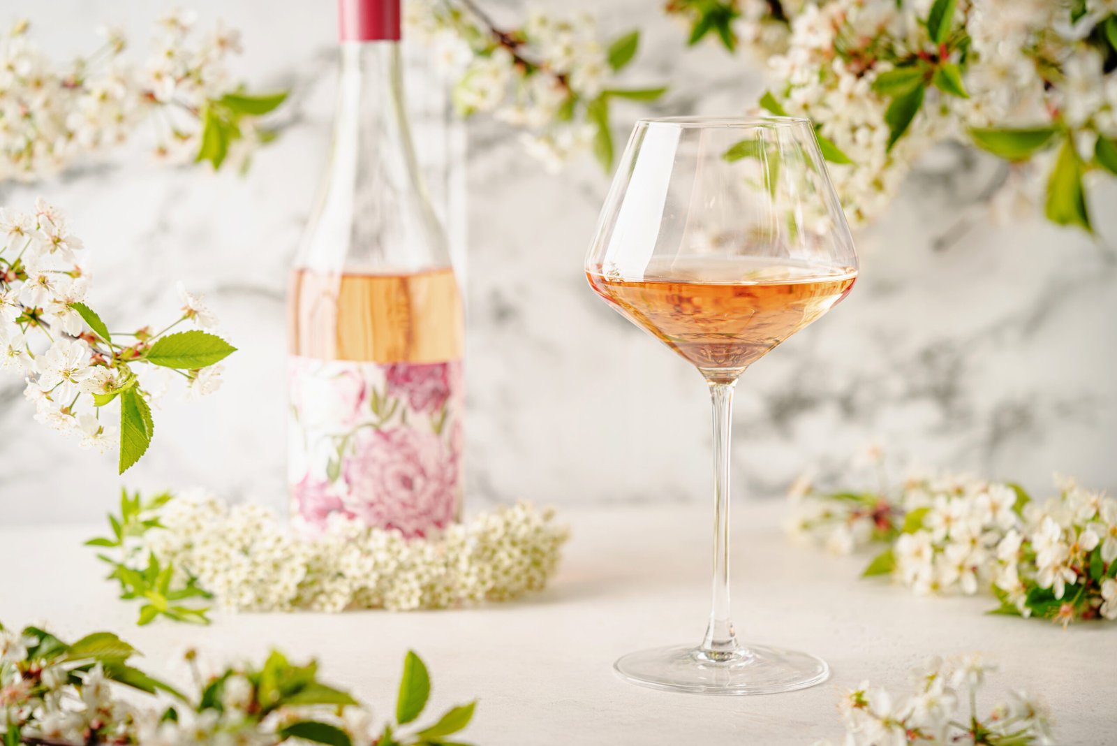 Rose wine