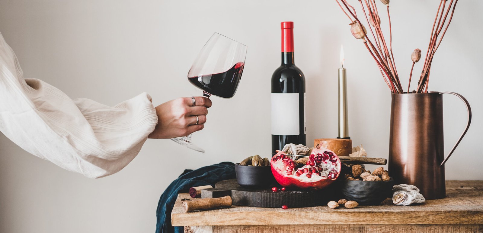red wine